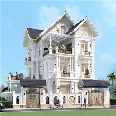 European Light Steel Villa